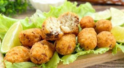 Bolinho de peixe fácil