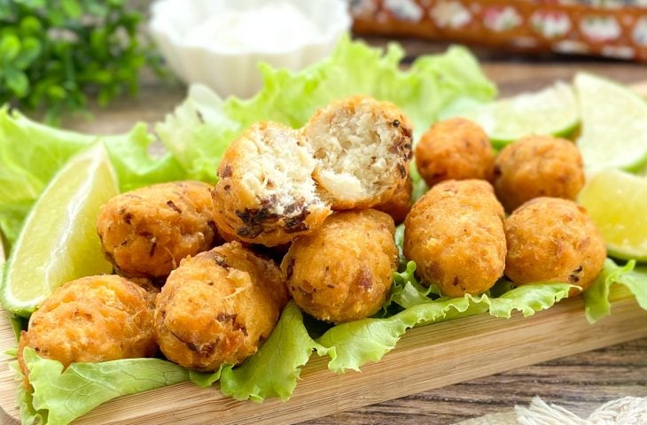 Bolinho de peixe fácil