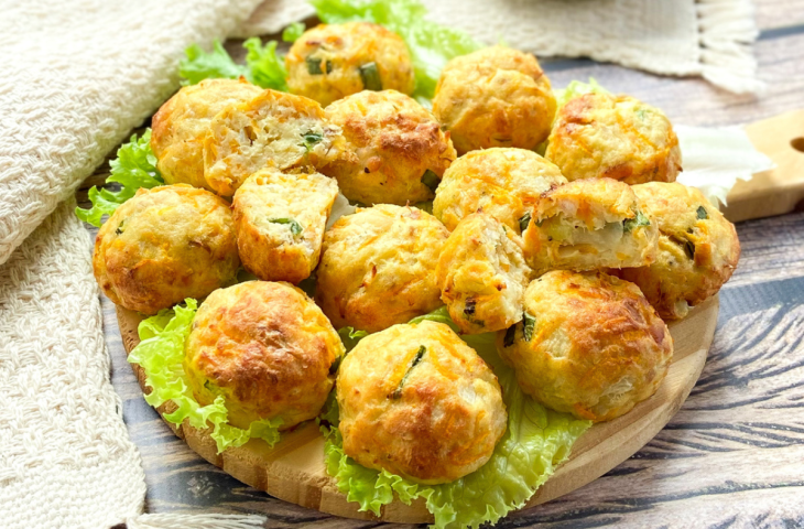 Bolinho de peixe na airfryer