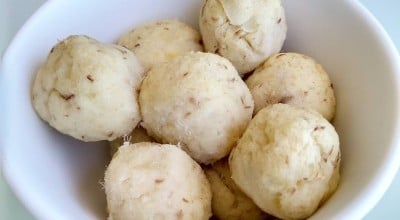 Bolinho de peixe pintado