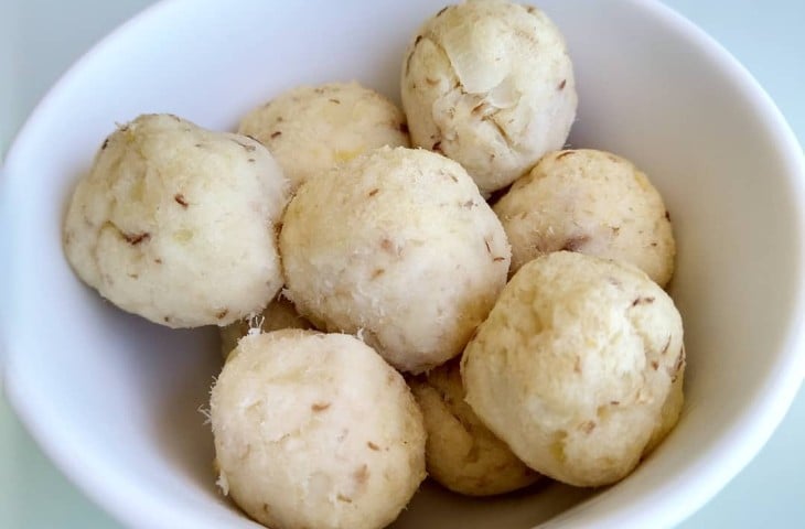 Bolinho de peixe pintado
