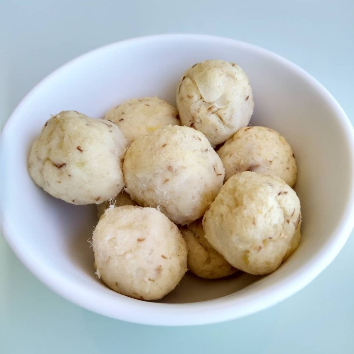 Bolinho de peixe pintado