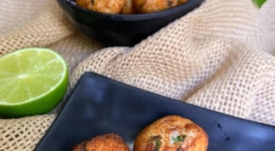 Bolinho de pirarucu