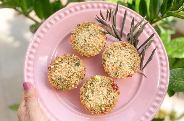 Bolinho de quinoa