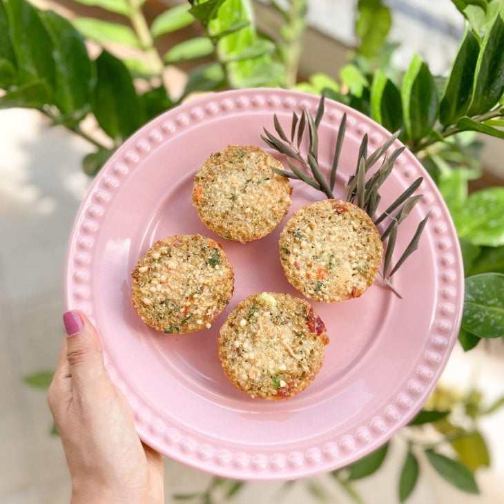 Bolinho de quinoa