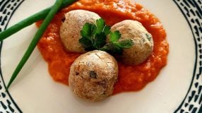 Bolinho de sardinha na airfryer