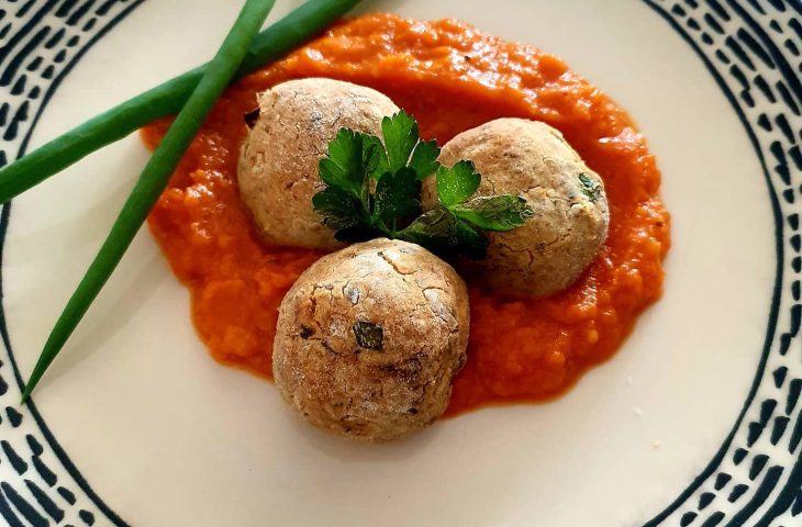 Bolinho de sardinha na airfryer