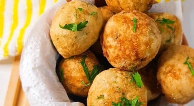 Bolinho de tilápia com batata