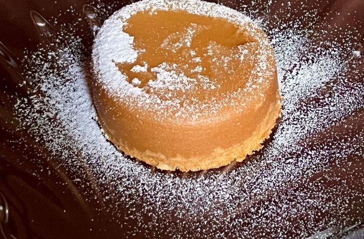Bolinho quente de doce de leite na airfryer