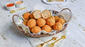 Bolinho salgado de frango