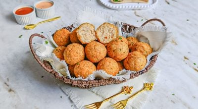 Bolinho salgado de frango