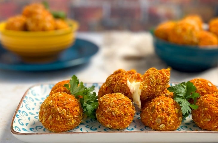 Bolinho saudável de abóbora com aveia