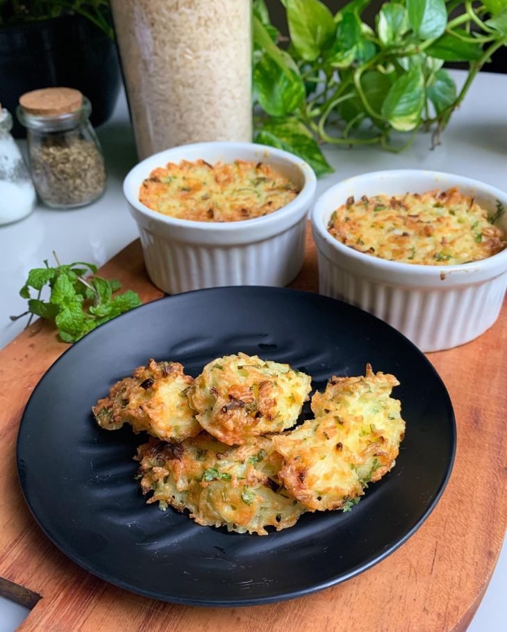 Bolinhos de arroz sem glúten