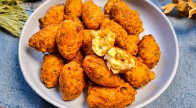 Bolinhos de couve-flor simples