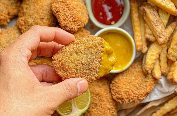 Bolinhos de jaca verde
