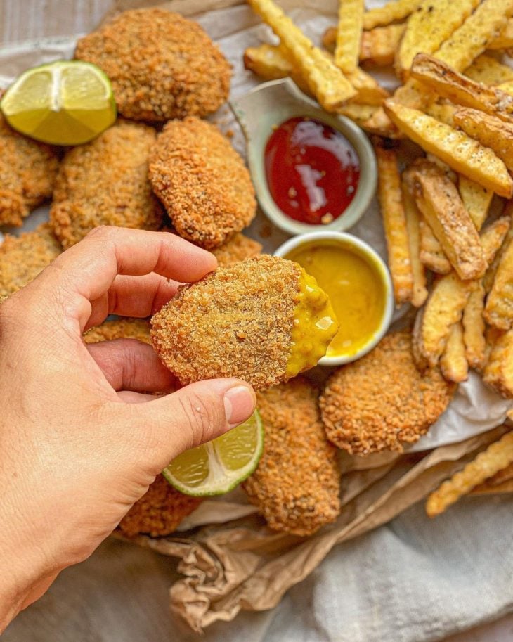 Bolinhos de jaca verde