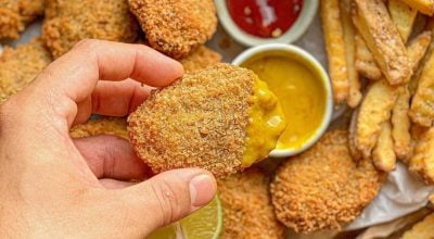 Bolinhos de jaca verde