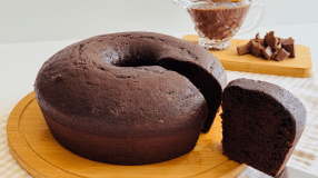 Bolo caseiro de chocolate