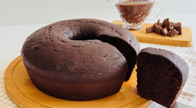 Bolo caseiro de chocolate