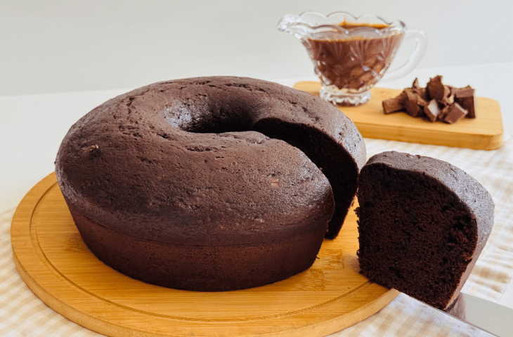 Bolo caseiro de chocolate