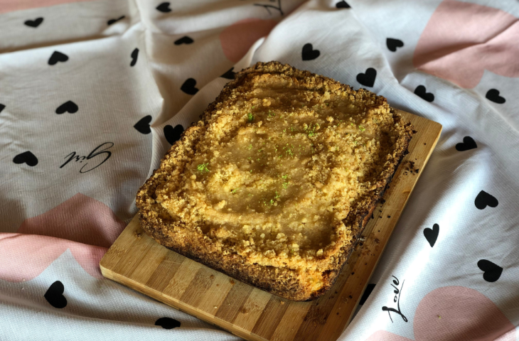 Bolo cuca de limão