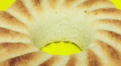 Bolo de abacate e limão