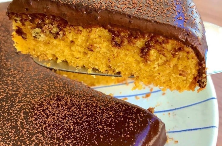 Bolo de abóbora saudável