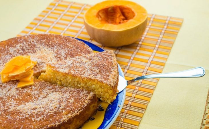 Bolo de abóbora sem glúten e sem lactose