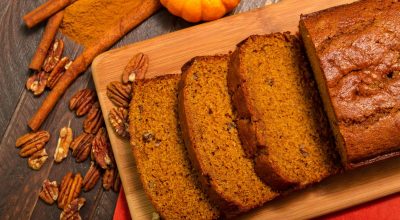 Bolo de abóbora vegano fácil