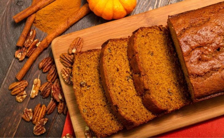 Bolo de abóbora vegano fácil