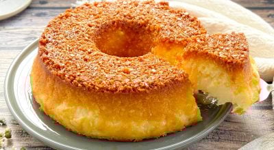 Bolo de aipim
