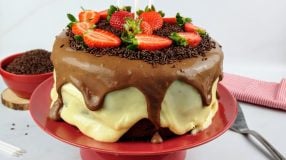 Bolo de aniversário fácil
