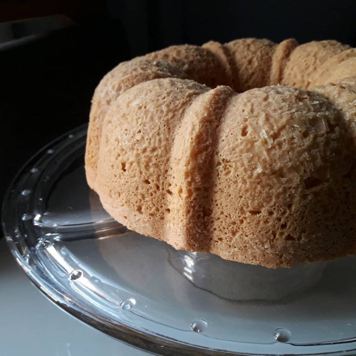 Bolo de arroz cru