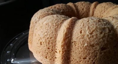 Bolo de arroz cru