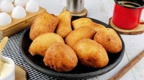 Bolo de arroz frito