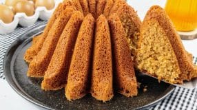 Bolo de aveia simples