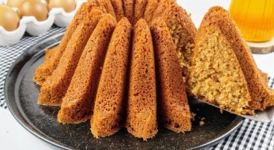 Bolo de aveia simples