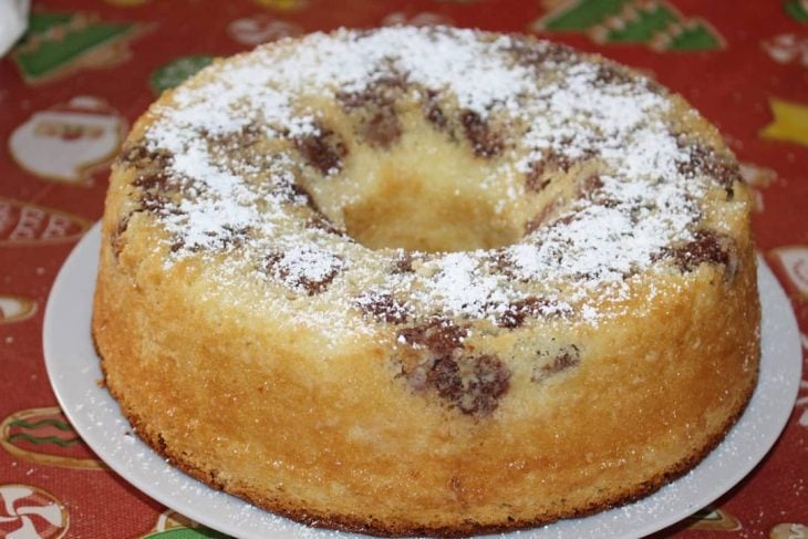 Bolo de banana com Leite Ninho