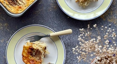 Bolo de banana e coco sem farinha