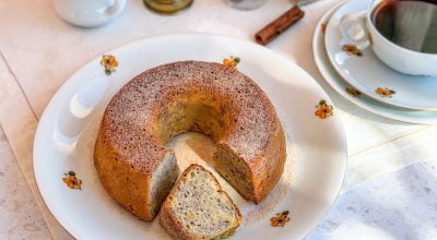 Bolo de banana fit com 3 ingredientes