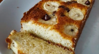 Bolo de banana-prata