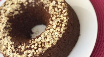 Bolo de banana sem açúcar