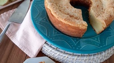 Bolo de batata-doce cremoso
