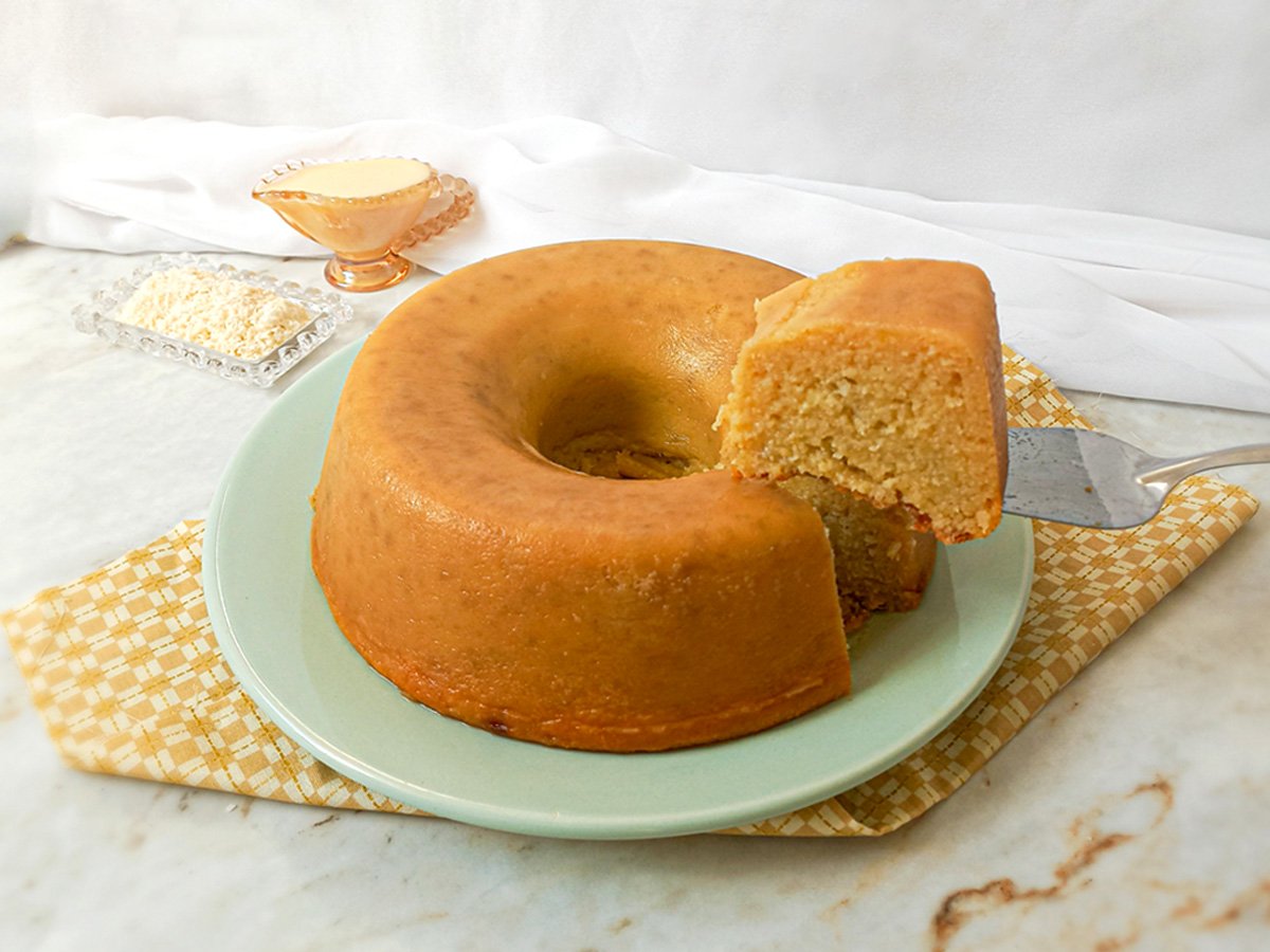 Bolo de batata-doce sem farinha