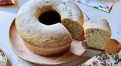Bolo de batata-doce simples