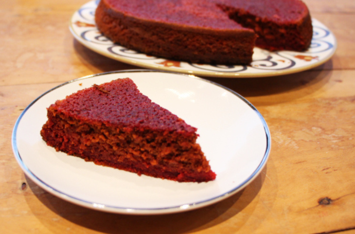 Bolo de beterraba