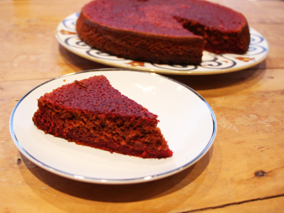 Bolo de beterraba