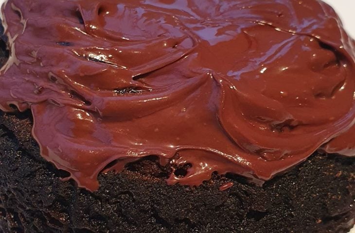 Bolo de cacau e café sem farinha