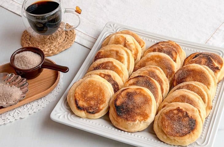 Bolo de caco sem ovo