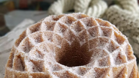 Bolo de café com mascarpone